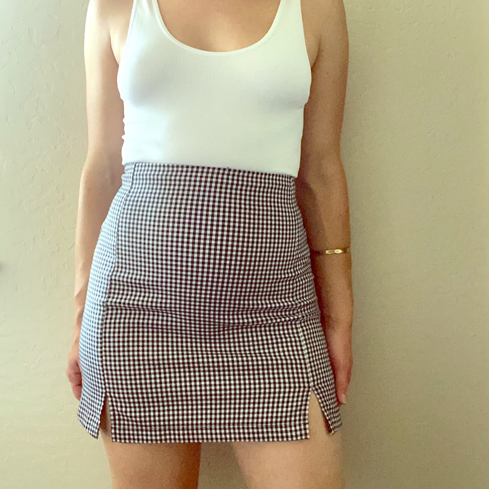 Plaid Cara Skirt by John Galt